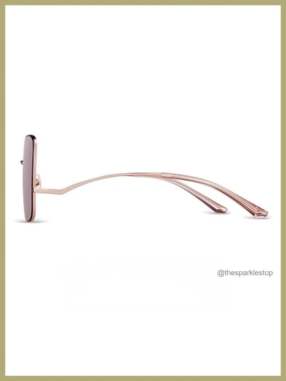 Oversized Square Polarized Sunglasses for Women HD Nylon Lens UV400 Protection